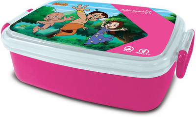 

Chhota Bheem KG Female 1 Containers Lunch Box(480 ml), Pink