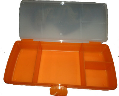 

Tupperware 207 1 Containers Lunch Box(1000 ml), Blue;orange;yellow