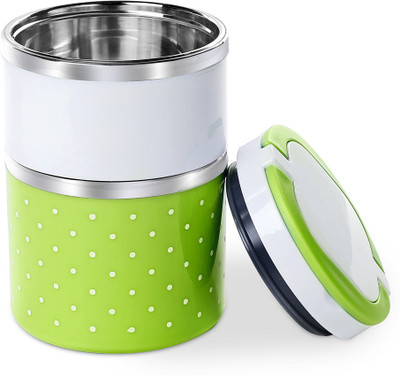 birdy lbA11 2 Containers Lunch Box(950 ml), Green