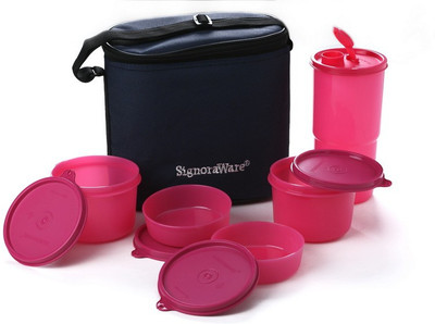signoraware tiffin box with bag