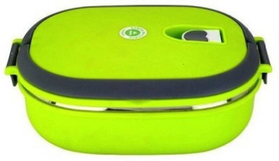 

Trisha Stainless Steel 1 Containers Lunch Box(900 ml), Multicolor