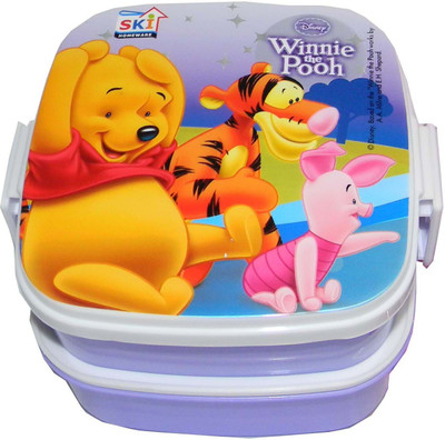 

SKI LunchBox 9 2 Containers Lunch Box(750 ml), Purple