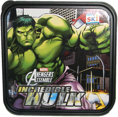 

SKI LunchBox 20 1 Containers Lunch Box(550 ml), Black;green