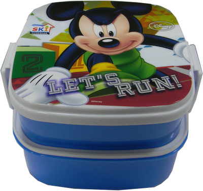 

SKI LunchBox 1 2 Containers Lunch Box(750 ml), Blue