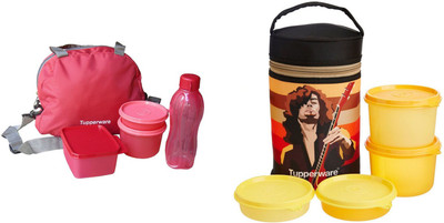 

Tupperware Valentine's Day Gift 8 Containers Lunch Box(500 ml), Multicolor