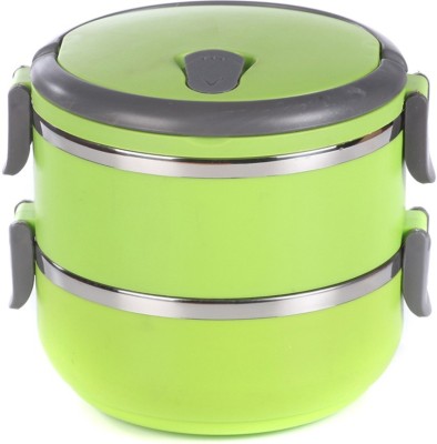 

H D Enterprise D44 2 Containers Lunch Box(1400 ml), Multicolor