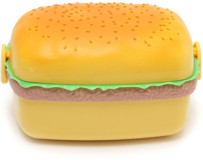 Shrih High Quality Burger Shape 3 Containers Lunch Box 450 ml