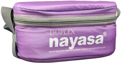 

Nayasa Duplex - DARSH1 3 Containers Lunch Box(600 ml), Purple