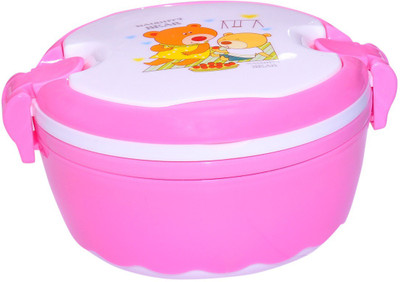 

Blossoms Naughty Bear 1 Containers Lunch Box(550 ml), Pink