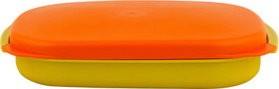 

Tupperware Kompact Small 1 Containers Lunch Box(140 ml), Green;orange