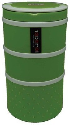 

LoveHome 111-G 3 Containers Lunch Box(2000 ml), Green