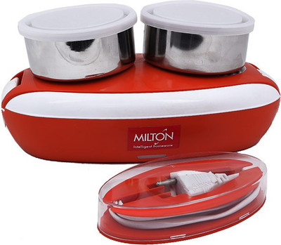10 OFF on MILTON Slimtron Tiffin 2 Containers Lunch Box 350 ml