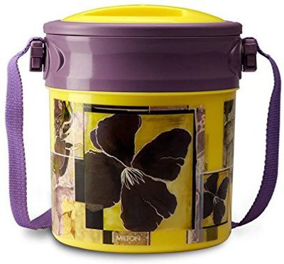 

Milton 134253 3 Containers Lunch Box(750 ml), Purple