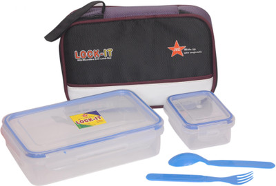 55% OFF on JMD HOMEWARE Lock It 800 2 Containers Lunch Box(800 ml) 55% OFF on JMD HOMEWARE Lock It 800 2 Containers Lunch Box(800 ml)