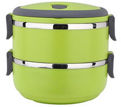 

Lavi Best Home 2 Containers Lunch Box(1400 ml), Green