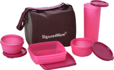 Signoraware Best Lunch Jumbo 3 Containers Lunch Box(1250 ml)