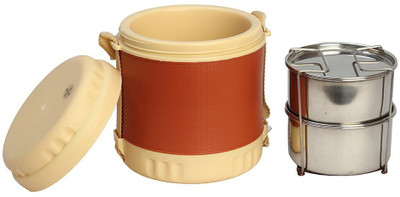 

Cello CTL0041 2 Containers Lunch Box(600 ml), Beige