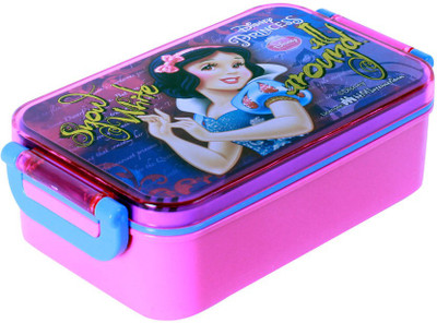 

HM International Snow white Lunch Box 3 Containers Lunch Box(450 ml), Multicolor