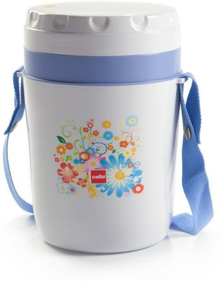

Cello World Micra3-Gray 3 Containers Lunch Box(750 ml)