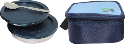 

Stenso T20 2 Containers Lunch Box(400 ml), Blue