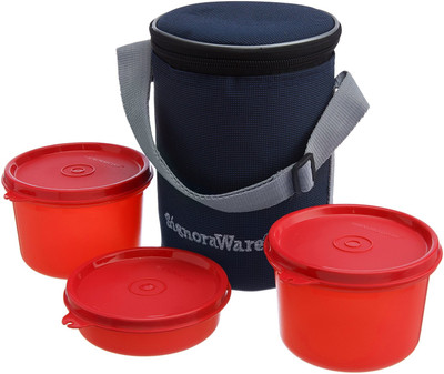 Signoraware Executive Medium 3 Containers Lunch Box