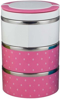 

BeHome SSLB-029 I 3 Containers Lunch Box(1600 ml), Pink