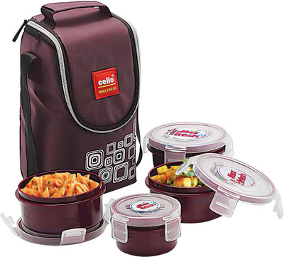 cello Max Fresh Click 4 Containers Lunch Box(1040 ml)