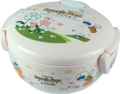 

FabSeasons LBX07white 1 Containers Lunch Box(800 ml), Pink