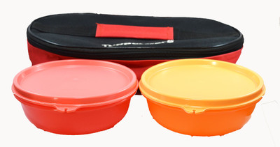 Tupperware tiffin 2 Containers Lunch Box(600 ml) available at flipkart for Rs.999