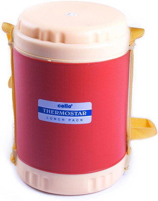 

Cello CTL0042C 3 Containers Lunch Box(750 ml), Red