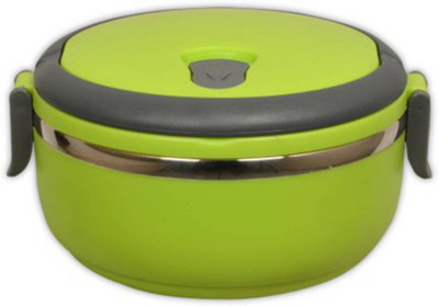

MOG lujoso Stainless Steel 1 Layer Lunch Box 1 Containers Lunch Box(700 ml), Green