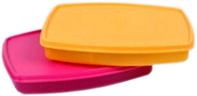 

Tupperware Mactp0010tp01 2 Containers Lunch Box, Pink;yellow