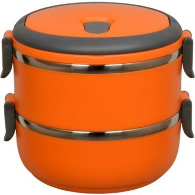 

Hengli DARSH-2 2 Containers Lunch Box(1400 ml), Orange