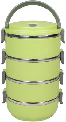 

Hengli 4 Layer 4 Containers Lunch Box(2800 ml), Green