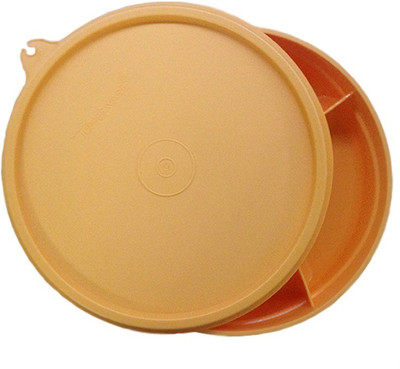 

Tupperware kid divided dish 1 Containers Lunch Box(350 ml), Orange