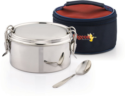 

Pigeon Pigeon- Aroma Lunch Box 1 1 Containers Lunch Box(400 ml), Blue