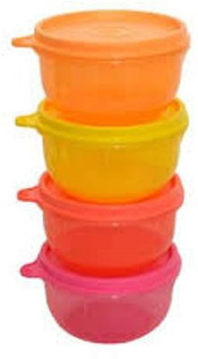 Tupperware Tropical Twins 4 Containers Lunch Box(250 ml)