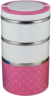 

BeHome SSLB-027 I 3 Containers Lunch Box(2000 ml), Pink