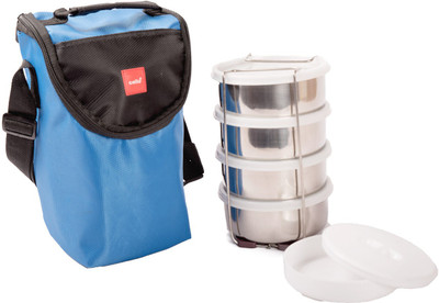 

Cello 134659 4 Containers Lunch Box(1000 ml), Red