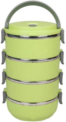 

Hengli DARSH4CL 4 Containers Lunch Box(2800 ml), Green