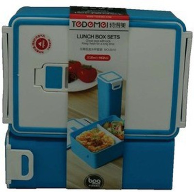 

LoveHome 116-B 1 Containers Lunch Box(960 ml), Blue