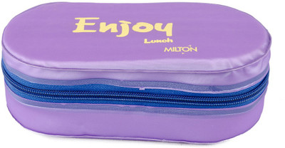 

Milton 134160 2 Containers Lunch Box(400 ml), Purple