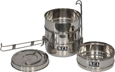 

KCL Mercury 4 Containers Lunch Box, Silver