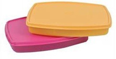 

Nayasa witty 2 Containers Lunch Box(600 ml), Multicolor