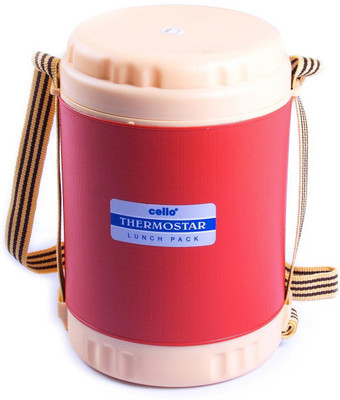 

Cello CTL0043A 4 Containers Lunch Box(900 ml), Red