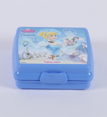 

Tupperware Cinderella sandwich keeper 2 Pcs 2 Containers Lunch Box(200 ml), Blue