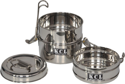 

KCL Venus 3 Containers Lunch Box, Silver