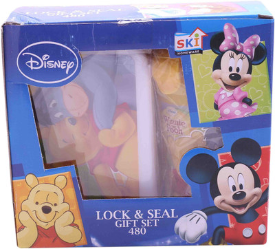 

Funcart Funcart Winnie the pooh tiffin box & sipper set 1 Containers Lunch Box(300 ml), Multicolor