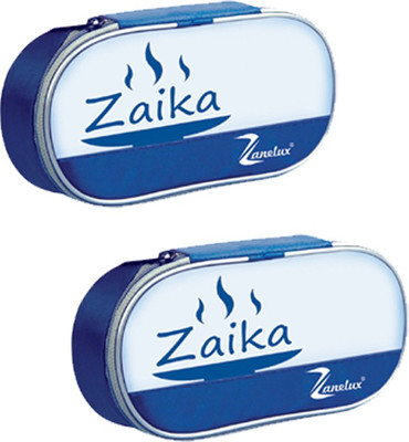 

Zanelux D ZAIKA 4 Containers Lunch Box(500 ml), Multicolor