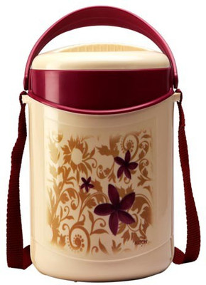 

Milton Econa 2 Office Range Stainless Steel, Plastic Lunch Boxes(350 ml), Maroon